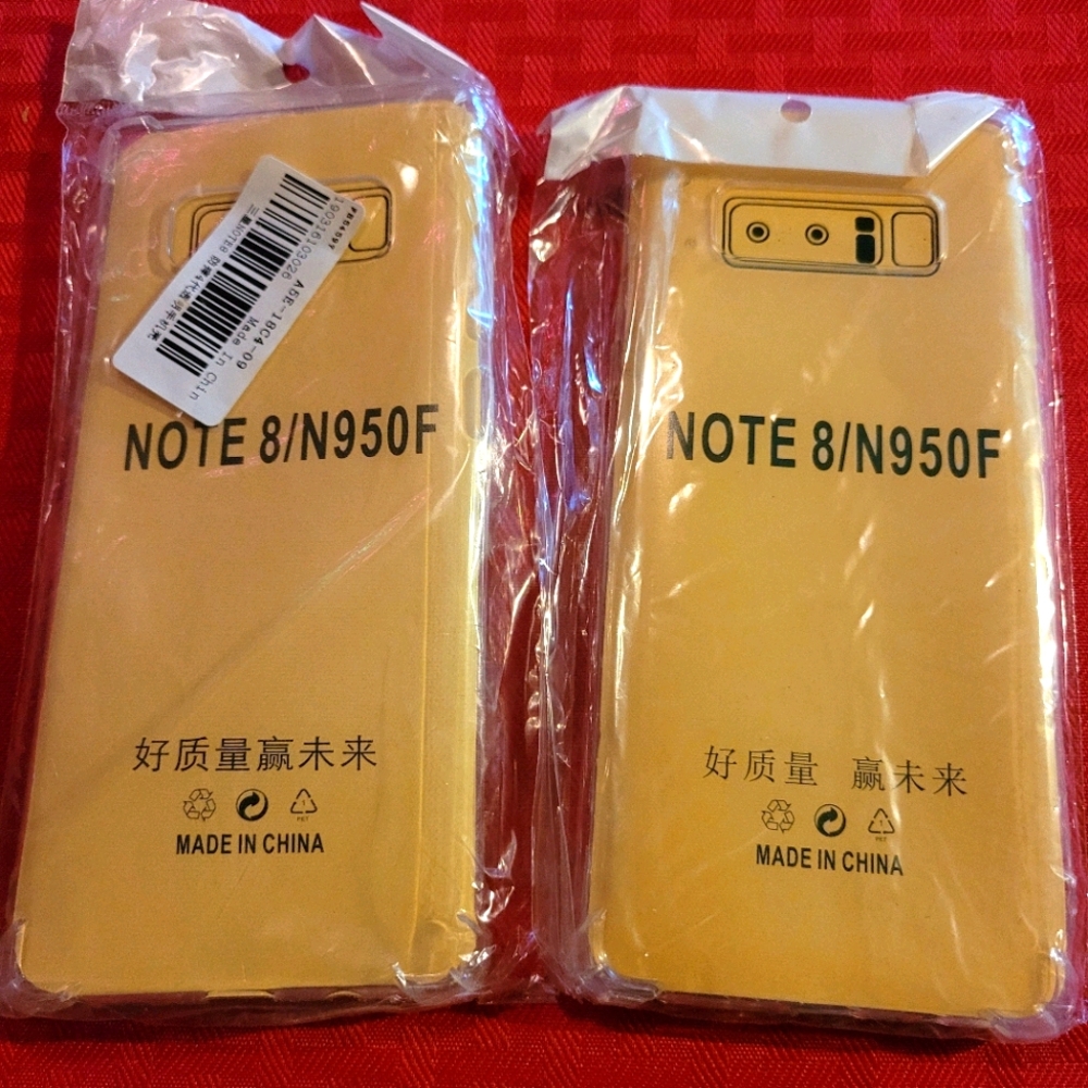 Samsung Note 8 Clear Bumper Cases